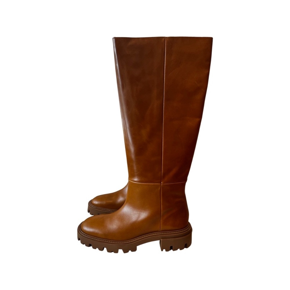 NWB zara lug boot